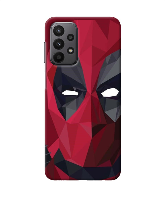 Abstract deadpool mask Samsung A23 Back Cover