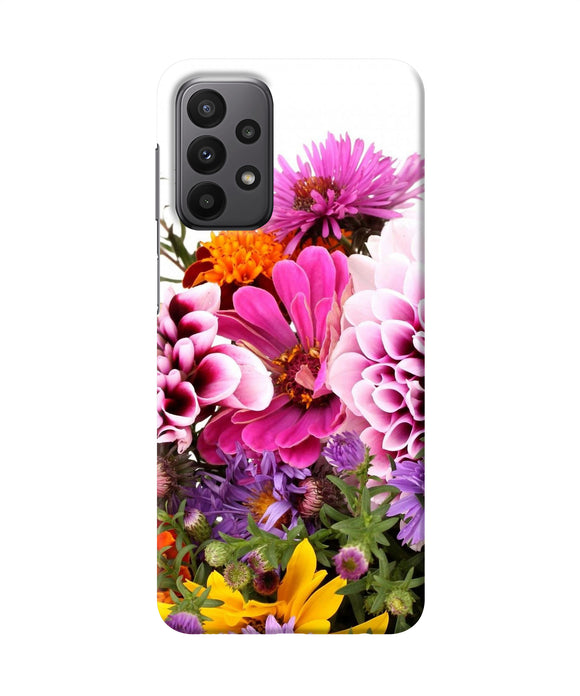 Natural flowers Samsung A23 Back Cover