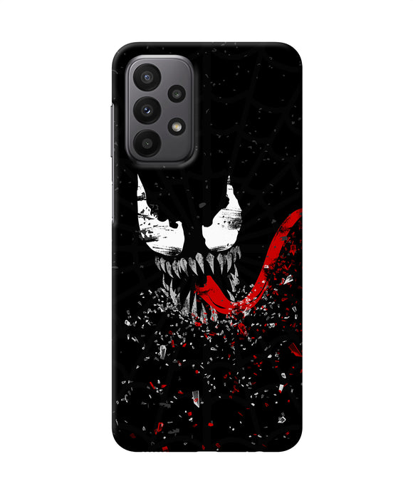 Venom black poster Samsung A23 Back Cover