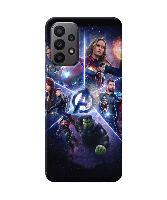 Avengers super hero poster Samsung A23 Back Cover