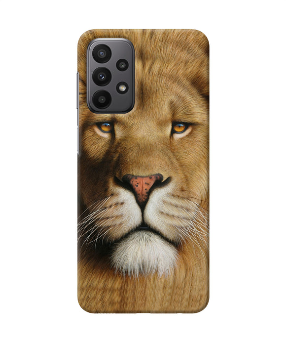 Nature lion poster Samsung A23 Back Cover