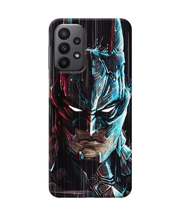 Batman face Samsung A23 Back Cover