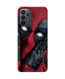 Thinking deadpool Samsung A23 Back Cover