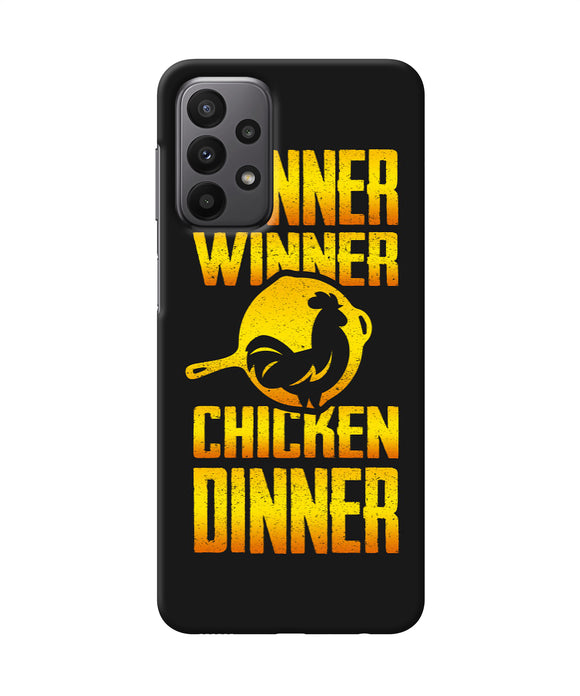 Pubg chicken dinner Samsung A23 Back Cover