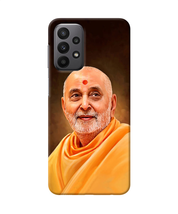 Pramukh swami painting Samsung A23 Back Cover