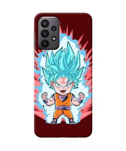 Goku little character Samsung A23 Back Cover