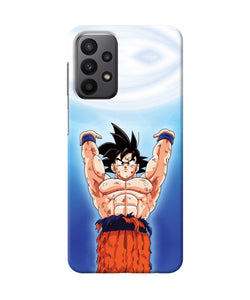 Goku super saiyan power Samsung A23 Back Cover