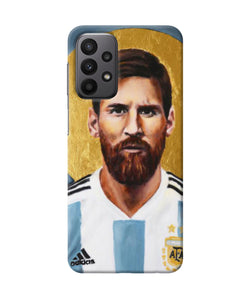 Messi face Samsung A23 Back Cover