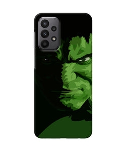 Hulk green painting Samsung A23 Back Cover