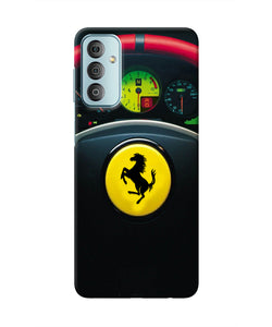 Ferrari Steeriing Wheel Samsung F23 5G Real 4D Back Cover