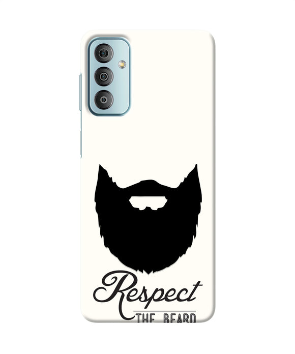 Respect the Beard Samsung F23 5G Real 4D Back Cover