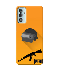 PUBG Helmet and Gun Samsung F23 5G Real 4D Back Cover
