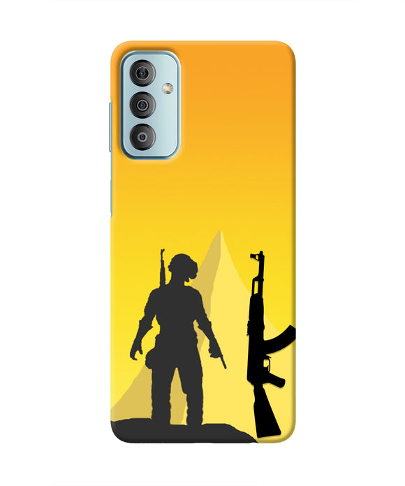 PUBG Silhouette Samsung F23 5G Real 4D Back Cover