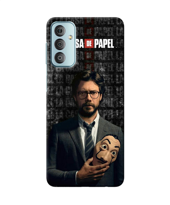 Money Heist Professor with Mask Samsung F23 5G Back Cover