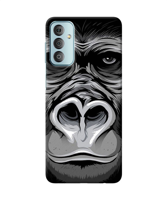 Black chimpanzee Samsung F23 5G Back Cover