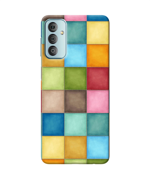 Abstract colorful squares Samsung F23 5G Back Cover