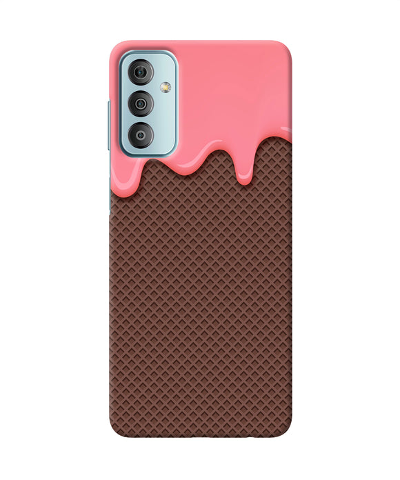 Waffle cream biscuit Samsung F23 5G Back Cover