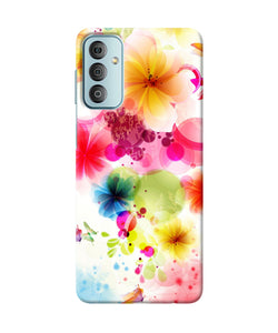 Flowers print Samsung F23 5G Back Cover