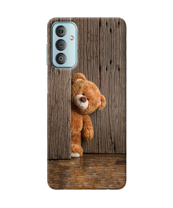 Teddy wooden Samsung F23 5G Back Cover