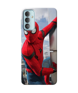 Spiderman on the wall Samsung F23 5G Back Cover