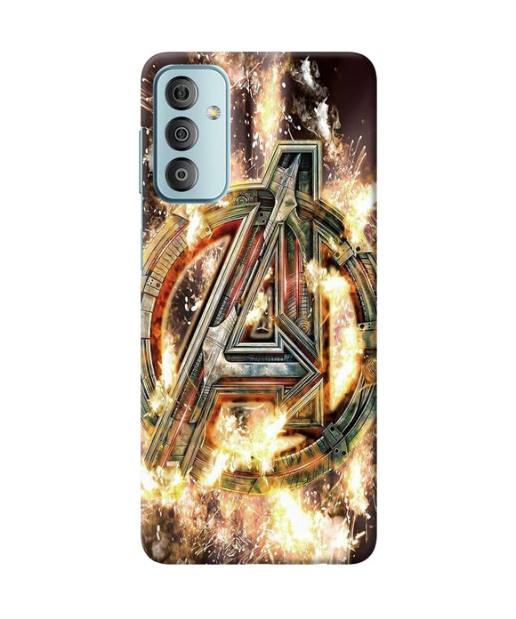 Avengers burning logo Samsung F23 5G Back Cover