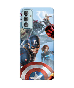 Avengers on the sky Samsung F23 5G Back Cover