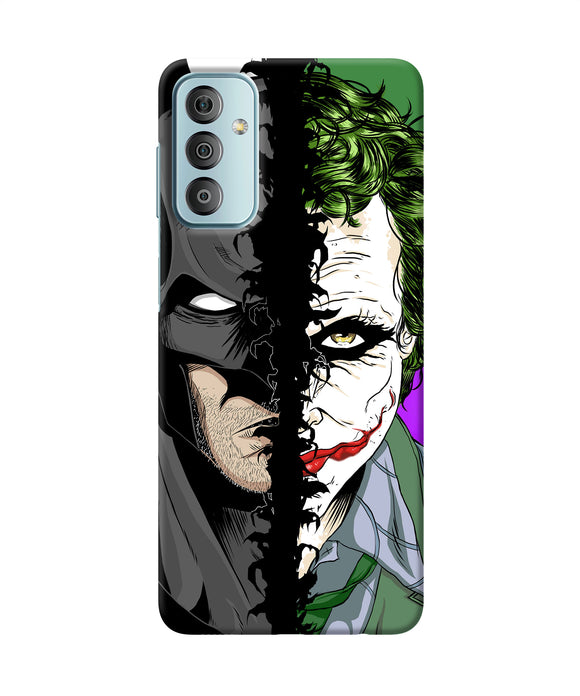 Batman vs joker half face Samsung F23 5G Back Cover