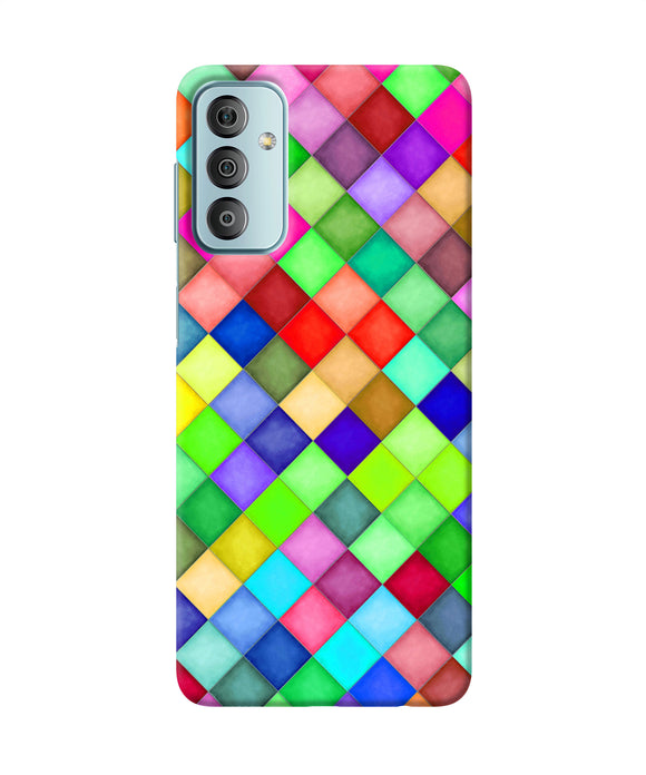 Abstract colorful squares Samsung F23 5G Back Cover