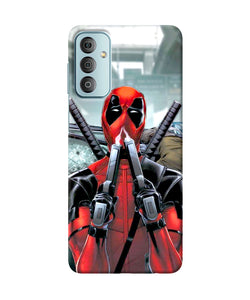 Deadpool with gun Samsung F23 5G Back Cover