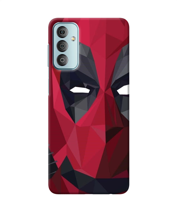 Abstract deadpool half mask Samsung F23 5G Back Cover