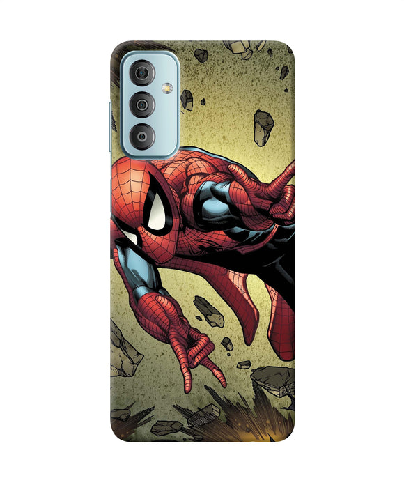 Spiderman on sky Samsung F23 5G Back Cover