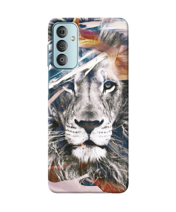 Lion poster Samsung F23 5G Back Cover