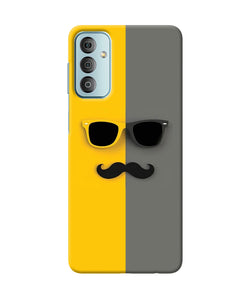 Mustache glass Samsung F23 5G Back Cover