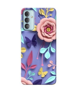 Flower canvas Samsung F23 5G Back Cover