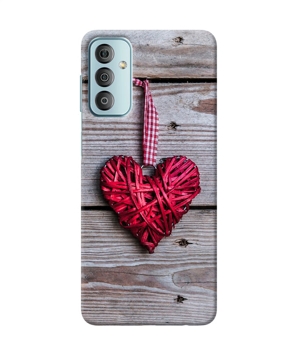 Lace heart Samsung F23 5G Back Cover