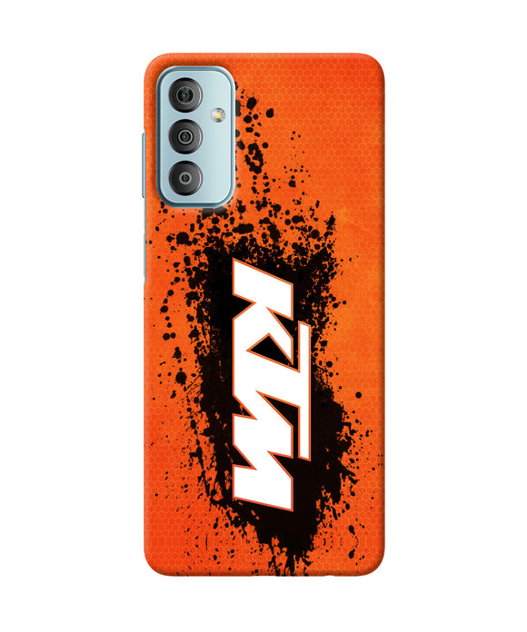 KTM black spray Samsung F23 5G Back Cover