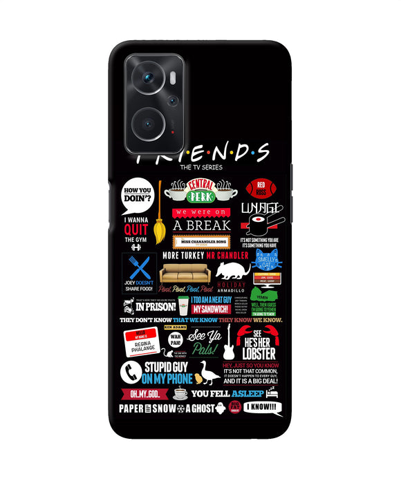 FRIENDS Oppo K10 4G Back Cover