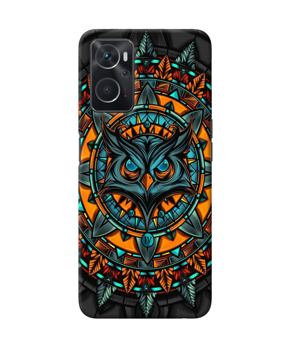 Angry Owl Art Oppo K10 4G Back Cover