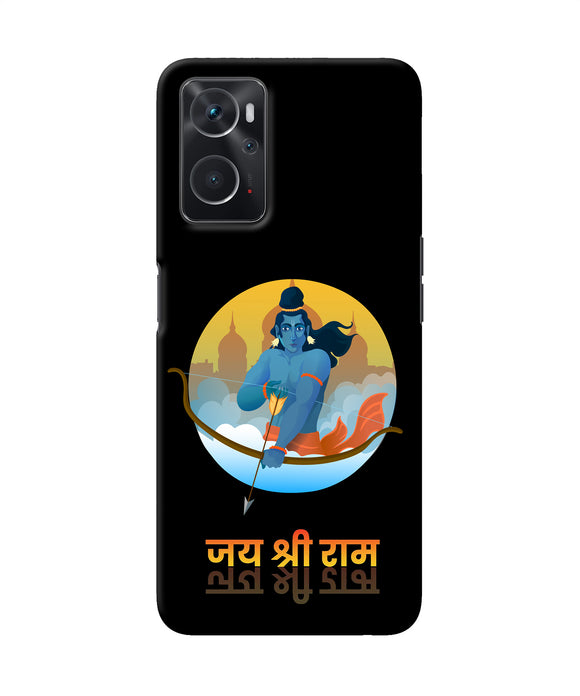 Black Jay Shree Ram Oppo K10 4G Back Cover