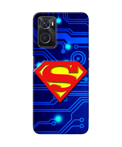 Superman Abstract Oppo K10 4G Real 4D Back Cover