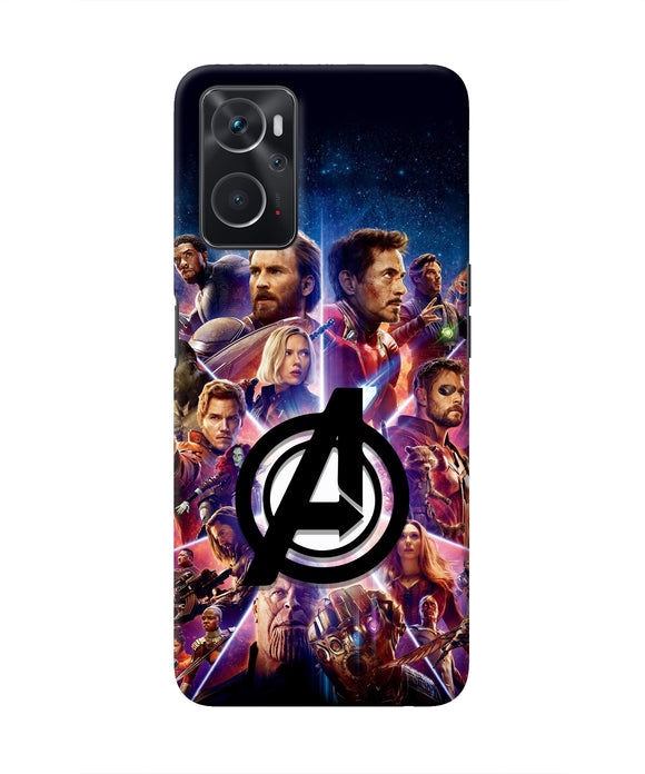 Avengers Superheroes Oppo K10 4G Real 4D Back Cover