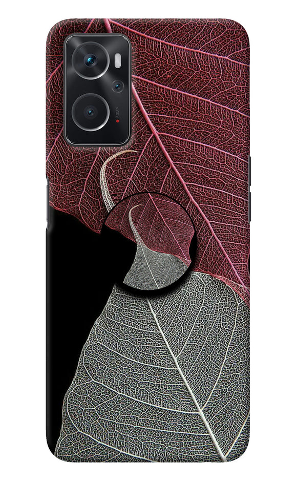 Leaf Pattern Oppo K10 4G Pop Case