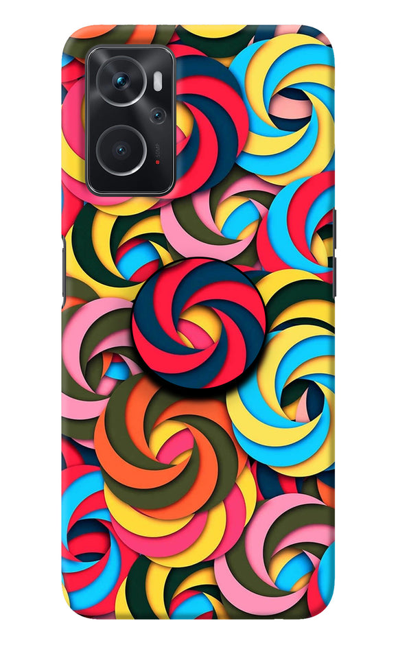 Spiral Pattern Oppo K10 4G Pop Case
