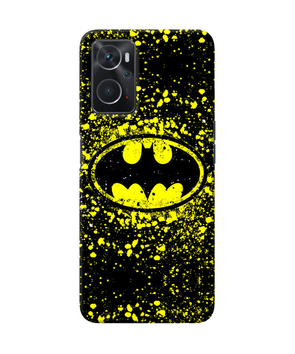 Batman last knight print yellow Oppo K10 4G Back Cover