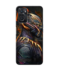 Black panther side face Oppo K10 4G Back Cover