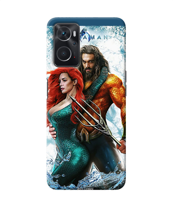 Aquaman couple water Oppo K10 4G Back Cover