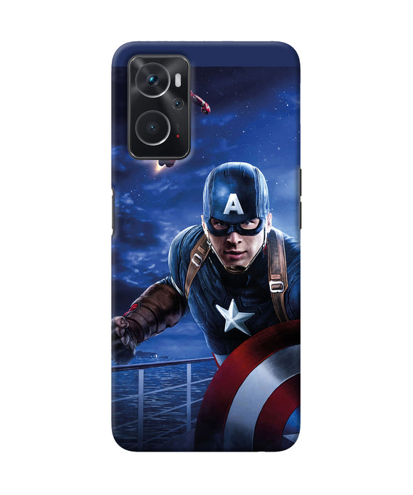 Captain with ironman Oppo K10 4G Back Cover