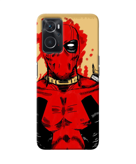 Blooded deadpool Oppo K10 4G Back Cover