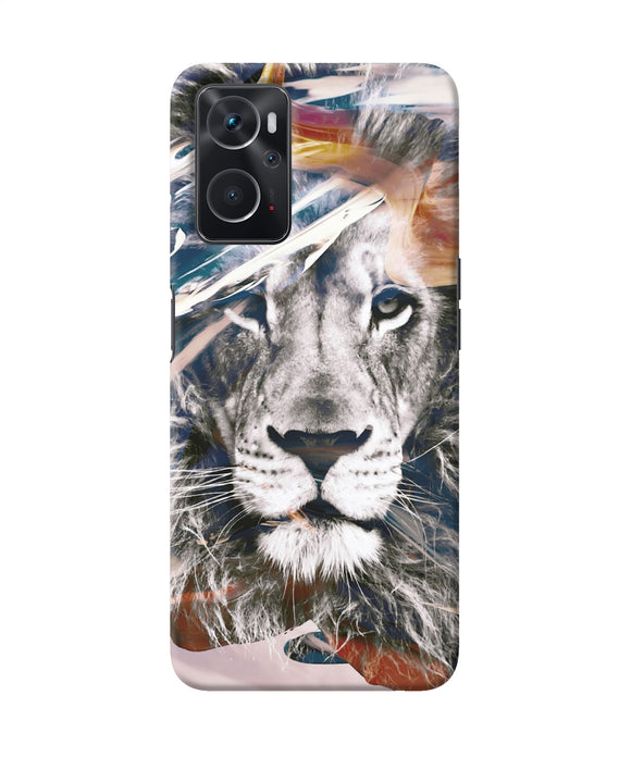 Lion poster Oppo K10 4G Back Cover