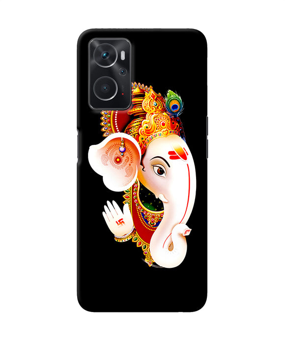 Lord ganesh face Oppo K10 4G Back Cover